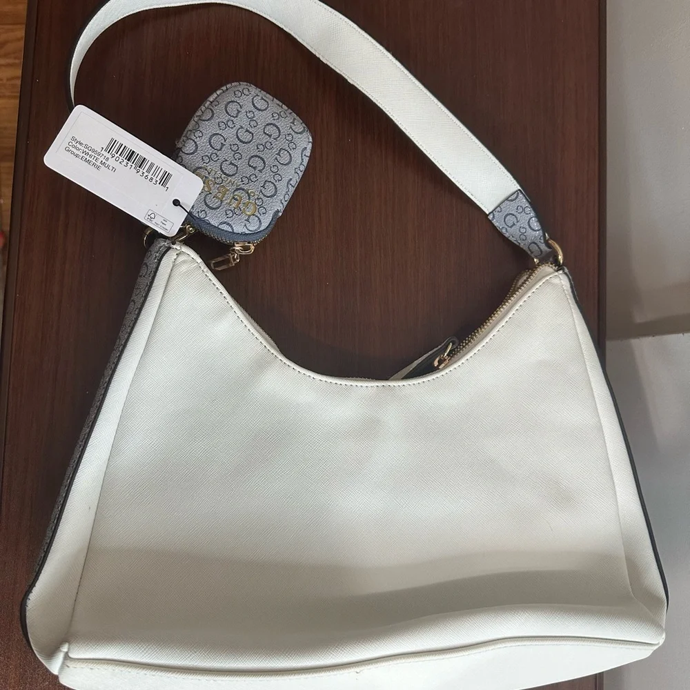Guess Cream and Gray Shoulder Bag Set - Picture 3 of 3